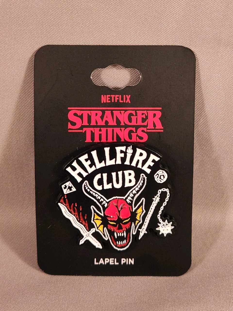 Stranger Things- Hellfire Club Netflix Exclusive Enamel Pin