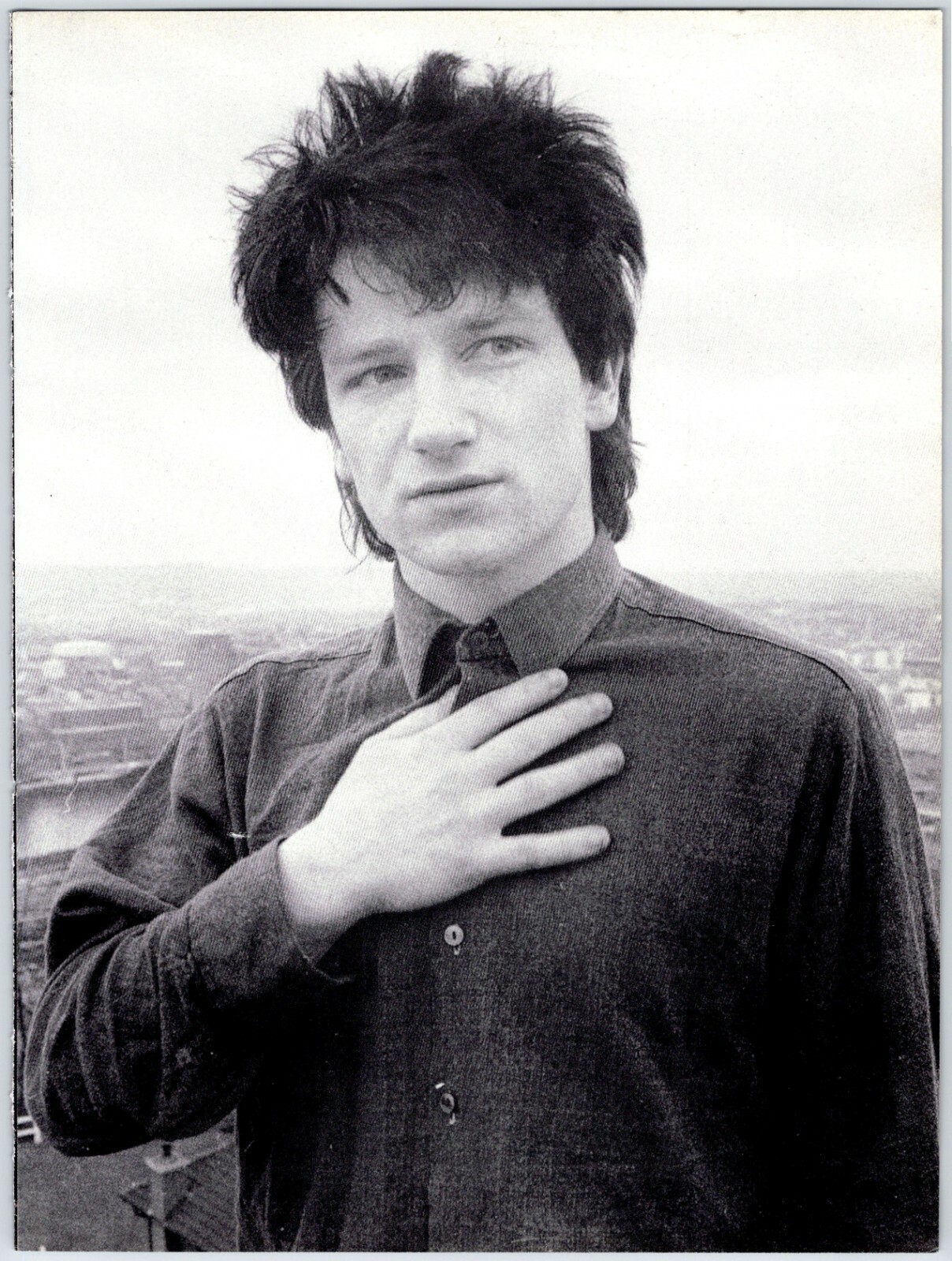 BONO U2 8.25″ X 10.75″ PINUP Magazine Page Clipping M44 I