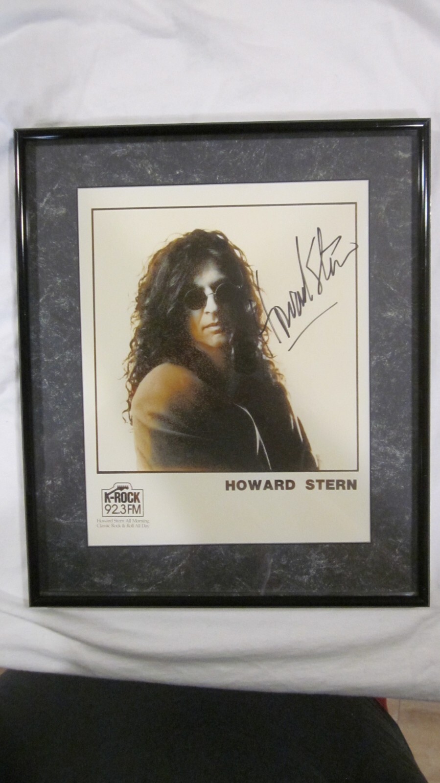 HOWARD STERN AUTOGRAPHED FRAMED 8X10 PROMO PHOTO (SEE DESCRIPTION) 01142024