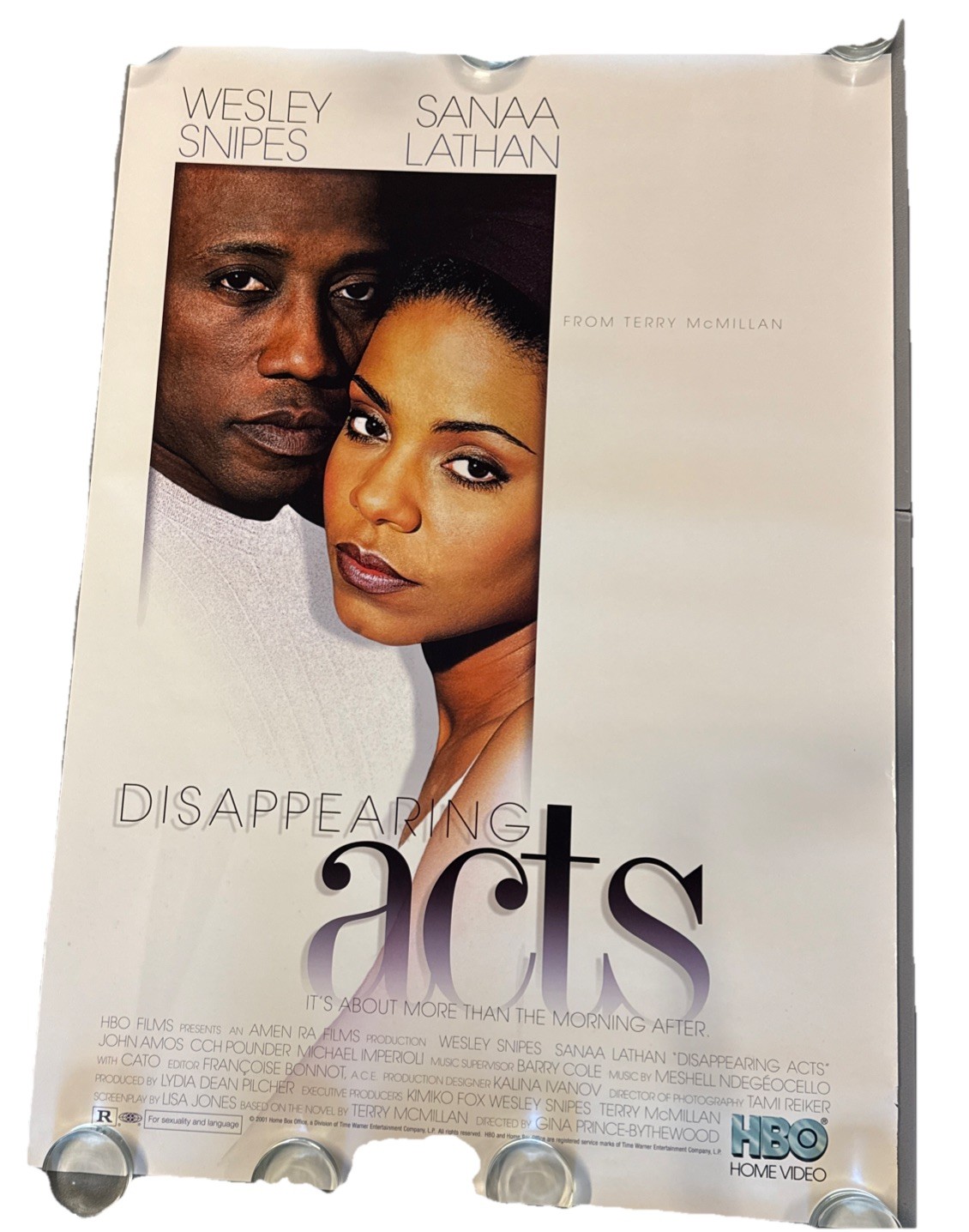 2001 Disappearing Acts Original One Sheet Rolled 27X39 Movie Store Poster