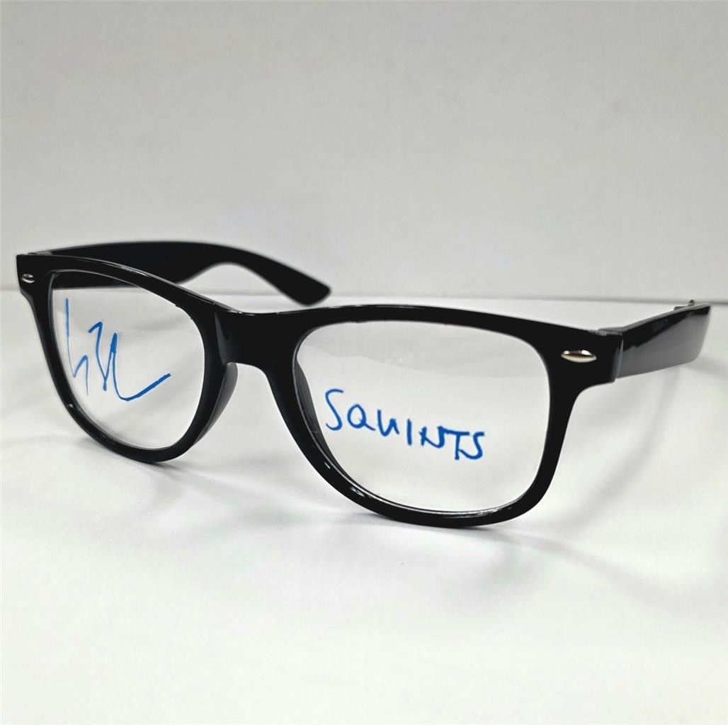 Chauncey Leopardi signed “Squints” The Sandlot Glasses autograph Beckett BAS