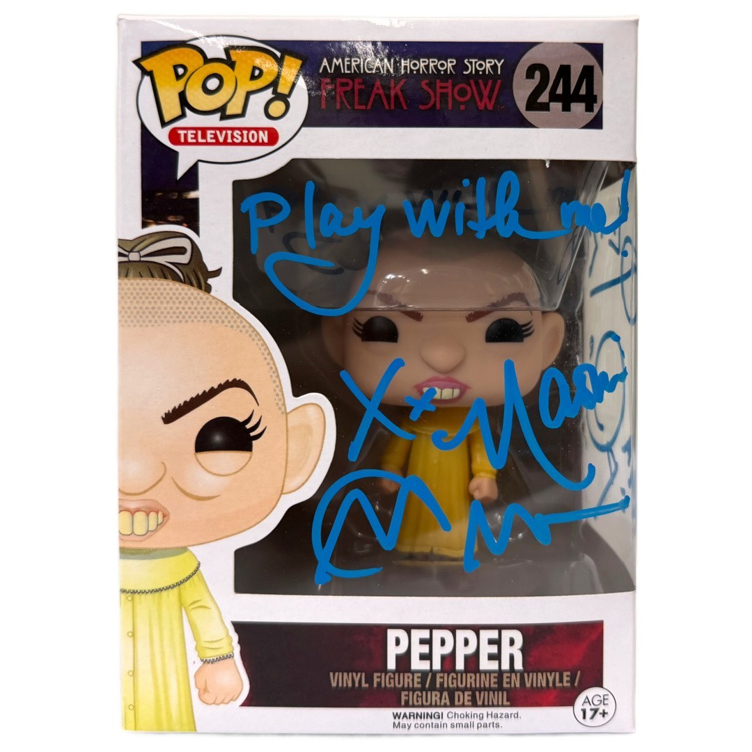 Naomi Grossman signed inscribed Funko Pop #244 JSA COA American Horror Story