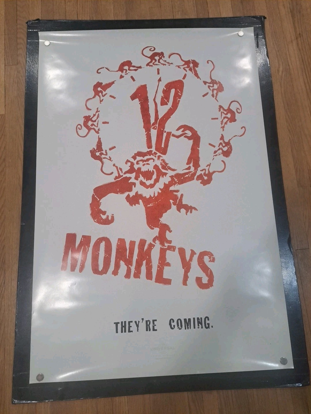 12 Monkeys S/S Advance Original Movie Poster 27X40 – 1995 Willis