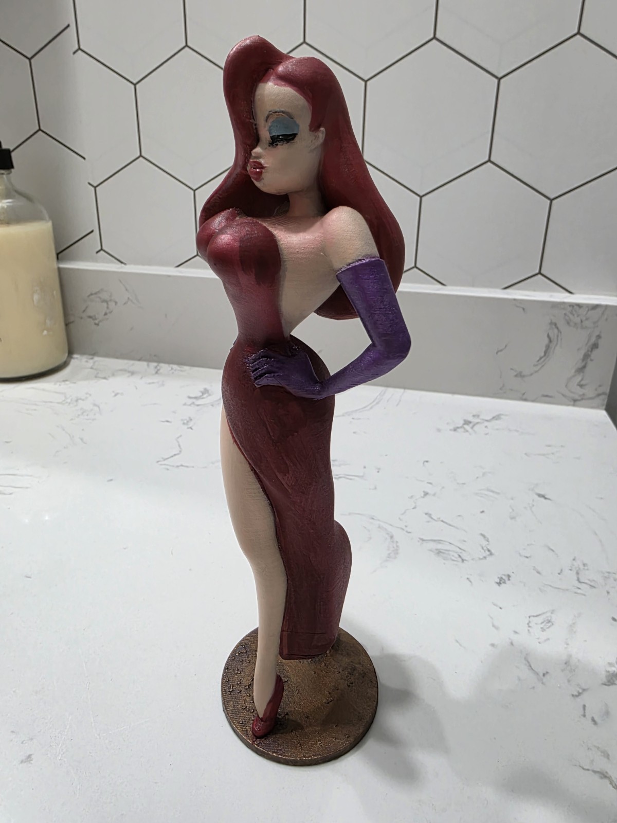 Roger Rabbit’s Jessica Rabbit figurine cult classic movie memorabilia