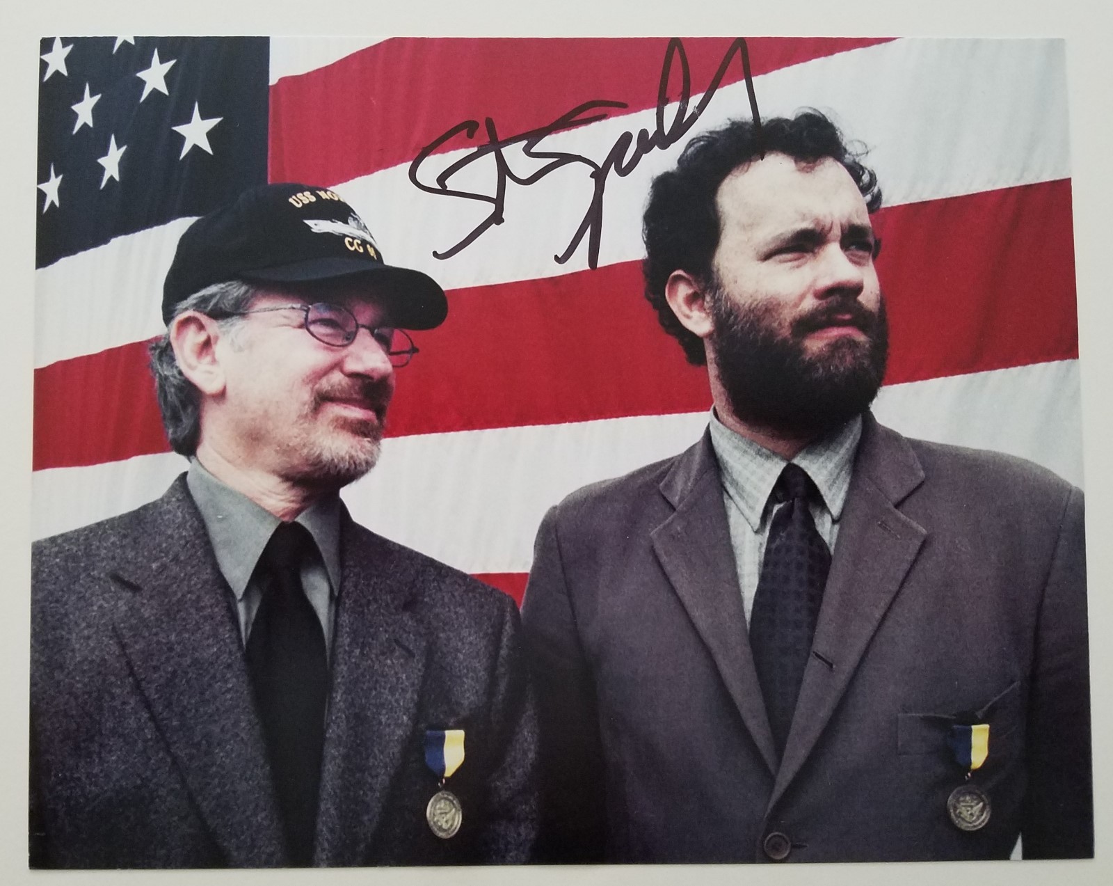 Steven Spielberg Signed 8×10 Photo Director ET Jaws Indiana Jones Lincoln RAD