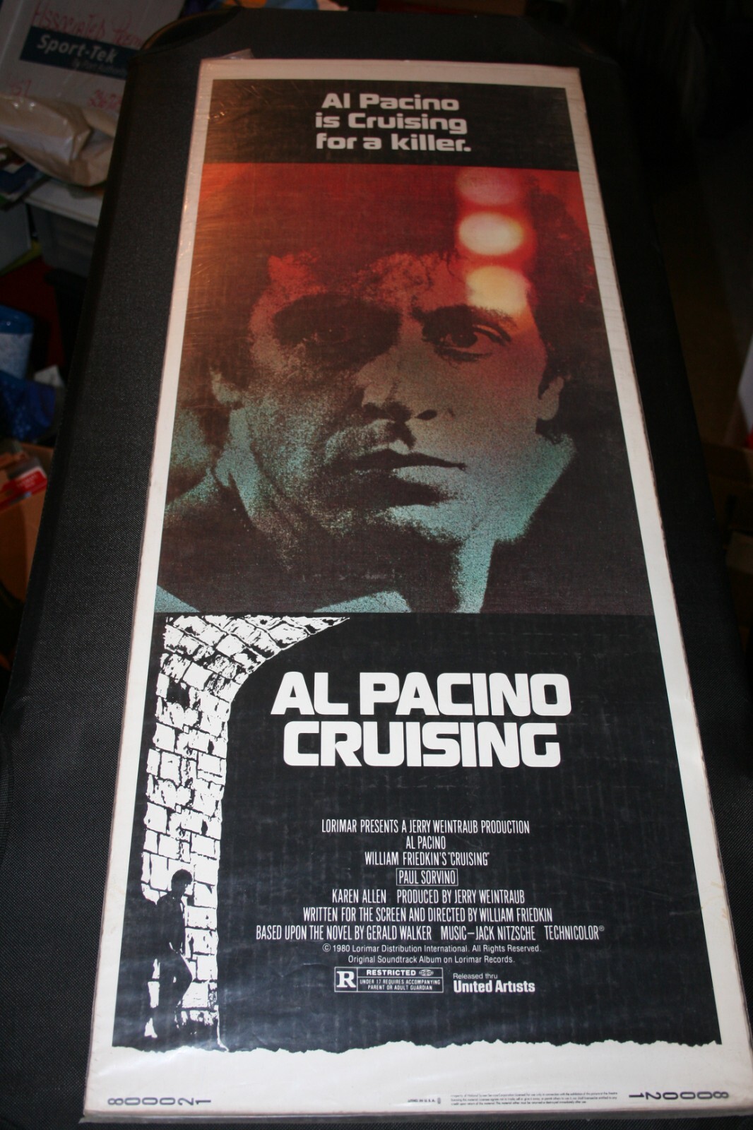 CRUSING Orig. 1980 Movie Insert 14X36 AL PACINO PAUL SORVINO