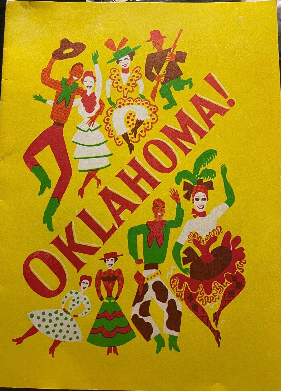 OKLAHOMA – A MUSICAL PLAY – THE THEATRE GUILD NATIONAL – THEATER PROGRAM 1944 NY