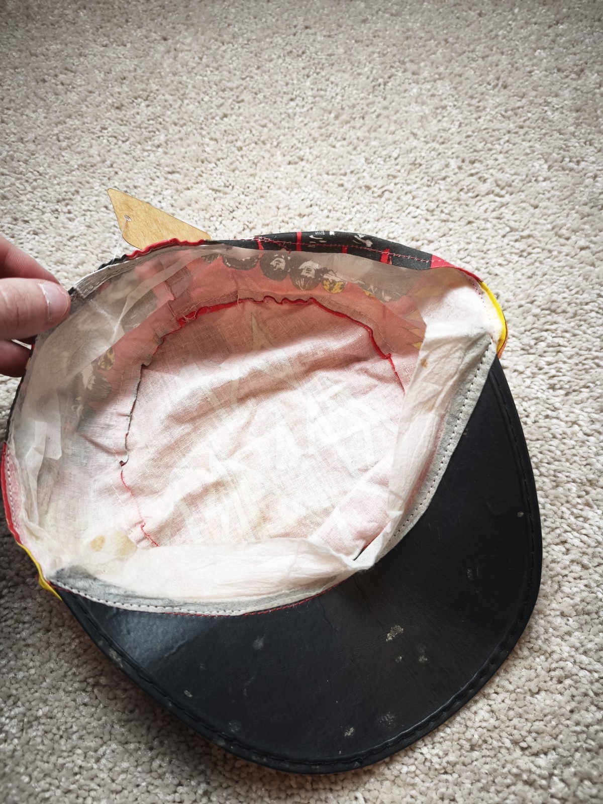 Vintage 1980’s Def Leppard Band Concert Tour Paper Hat