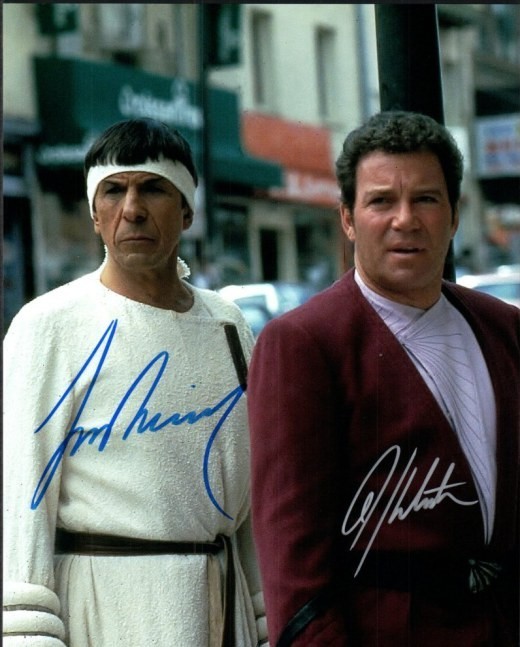 Star Trek Autographed Original 8×10 Photo LOA TTM