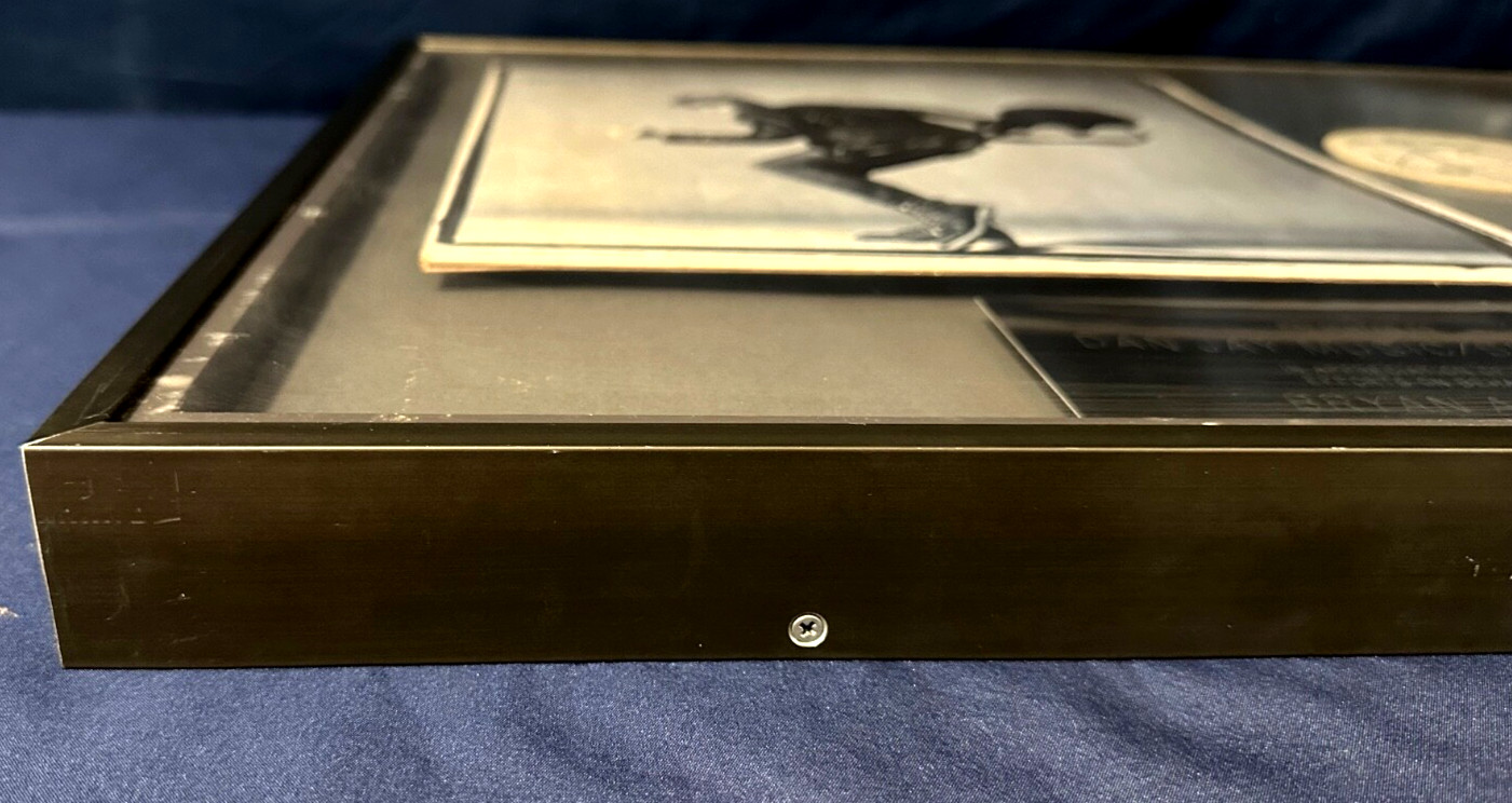 🔥 BRYAN ADAMS “Cuts Like A Knife” Platinum Record SPECIAL Award w/signed album