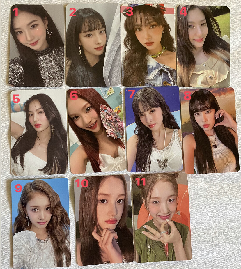 Stayc Photocard SO BAD ASAP STEREOTYPE WE NEED LOVE TEEN FRESH YOON ISA J SEEUN