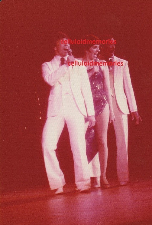 Original Candid Photo Liza Minnelli on Stage # 11 September 1978