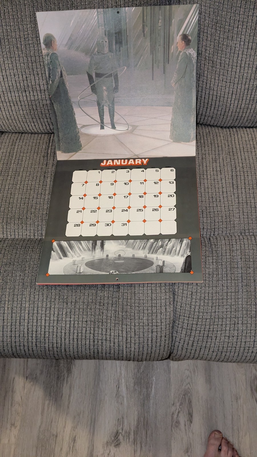 1979 Superman the Movie Calendar & 4 10 x 14 1978 Movie Pictures