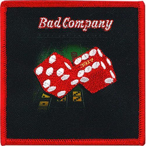 BAD COMPANY – STRAIGHT SHOOTER – EMBROIDERED PATCH – BRAND NEW – MUSIC 4912