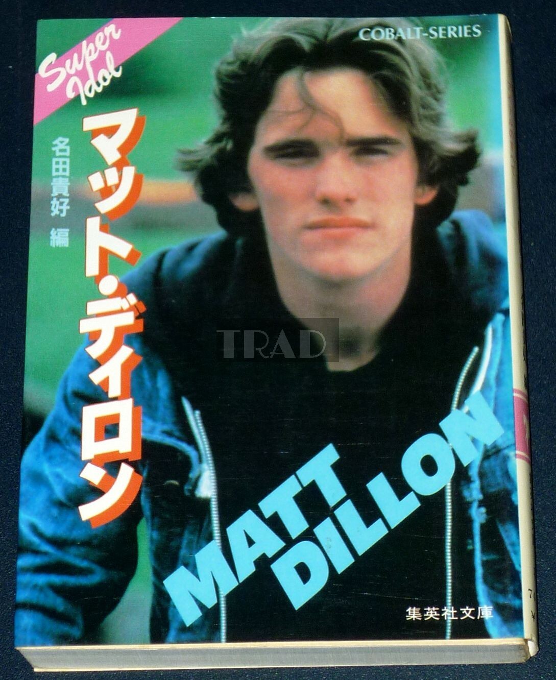 MATT DILLON 1984 JPN MINI Sized BOOK The Outsiders Tex Rumble Fish
