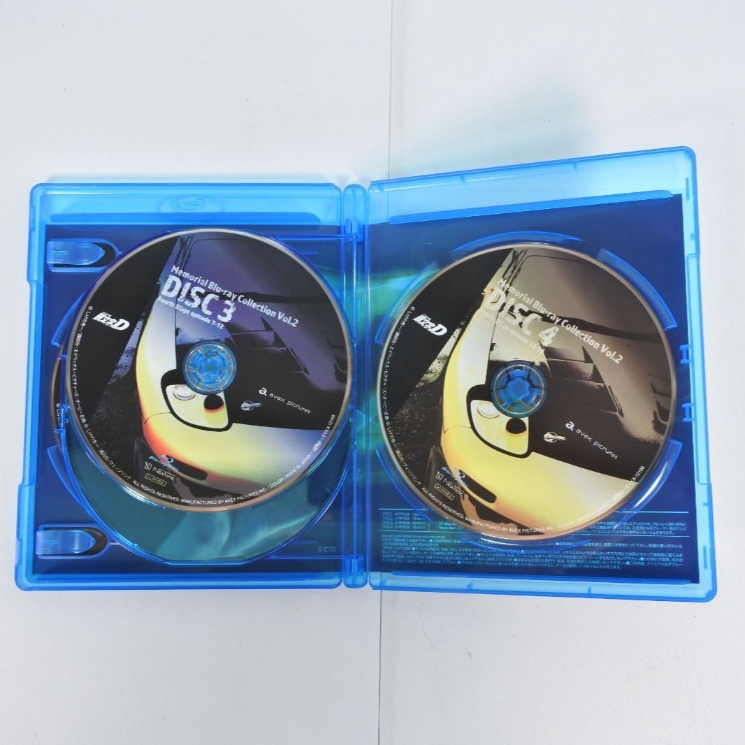 Initial D Memorial Blu-ray Collection Vol.1-3 full Complete Box Set