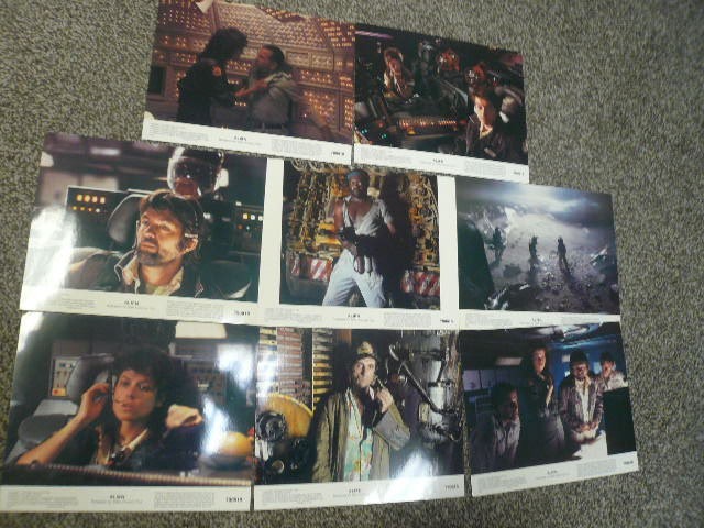 Alien 1979 Lobby Cards Glossy Stills Originals Full Set 8 x 10 Color NSS 790019
