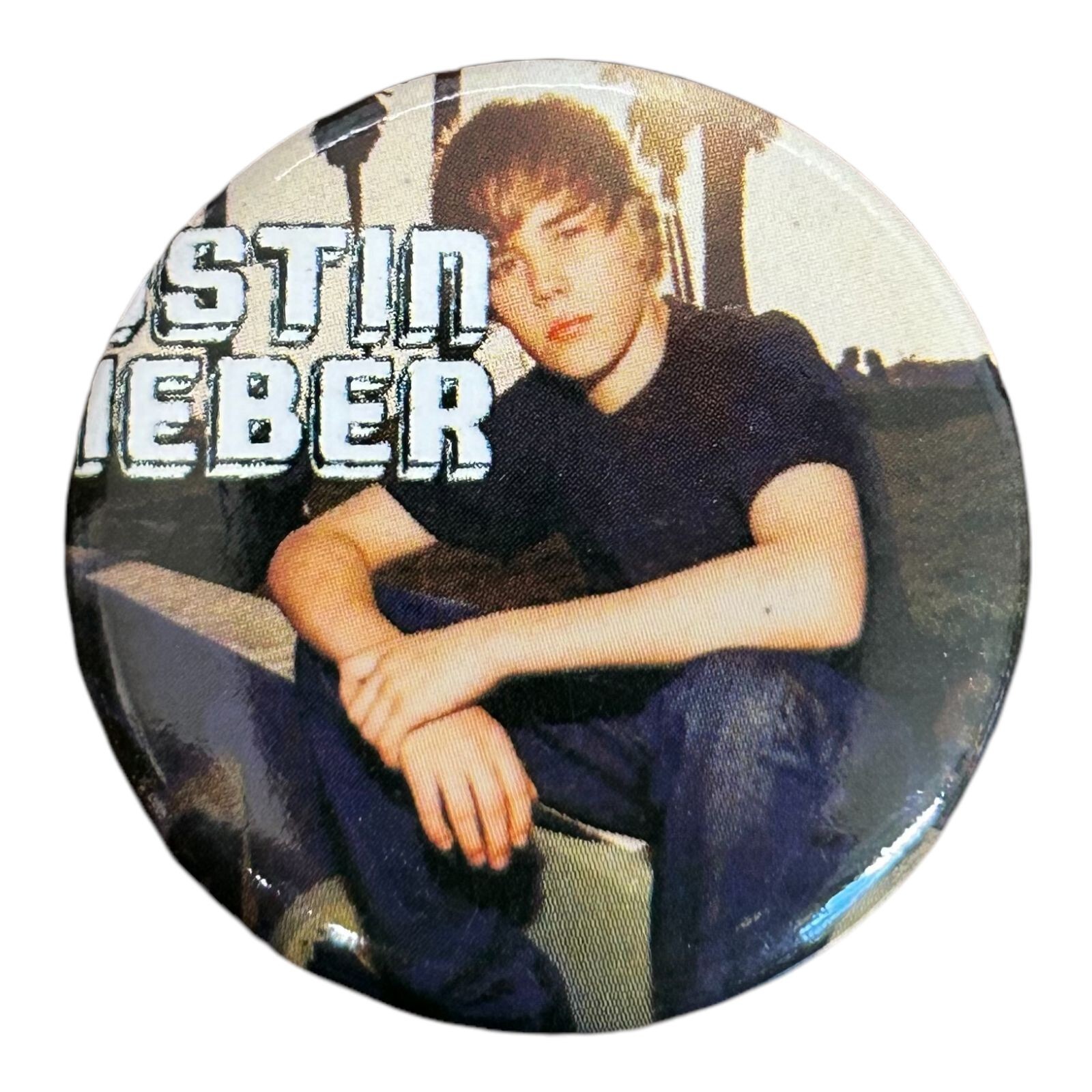 Justin Bieber Pin Button Brooch Pins Music Collectible Young Concert Pop Star N