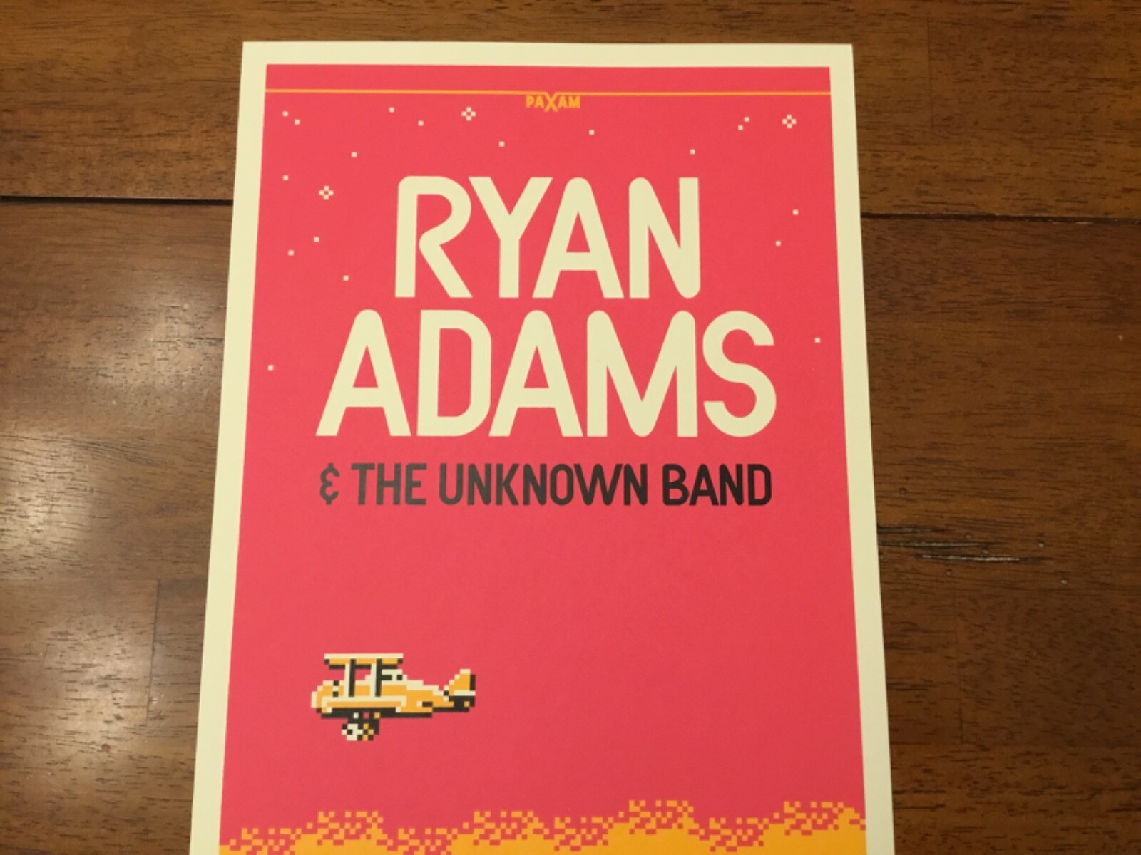 Ryan Adams poster 2017 Santa Barbara Minsloff Avett Pearl Jam Phish Emek Sperry