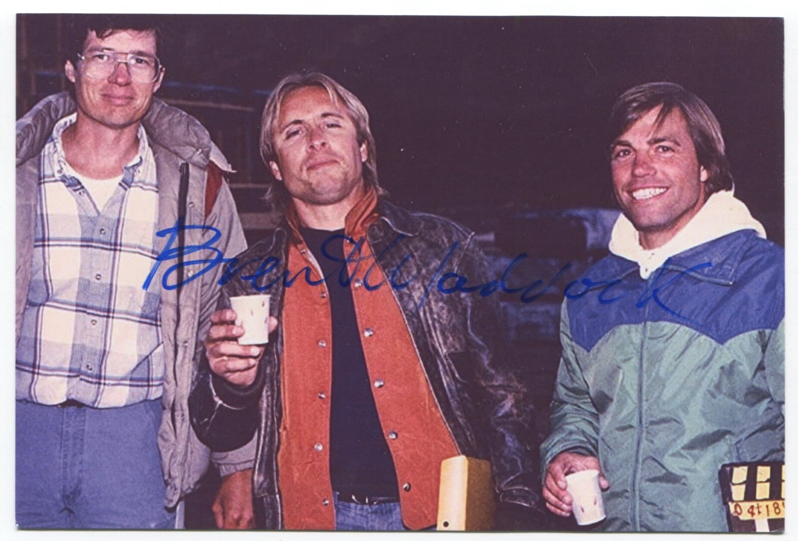 Brent Maddock Signed Photo Card Autographed Tremors Director Writer Producer