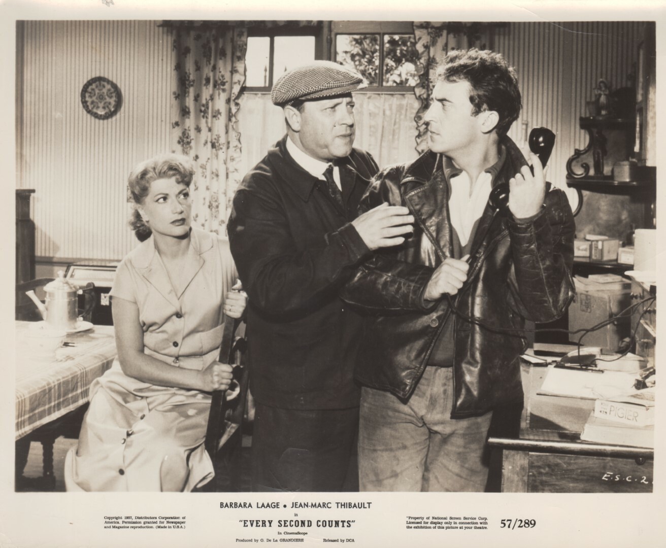 Every Second Counts (1957) 8×10 black & white movie photo #2