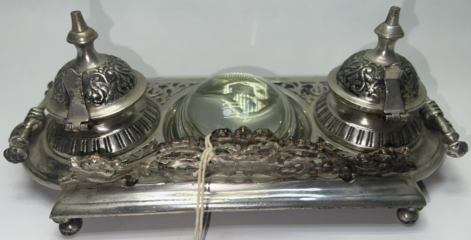 Antique Revolutionary War Style Inkwell Prop from the movie “The Patriot”