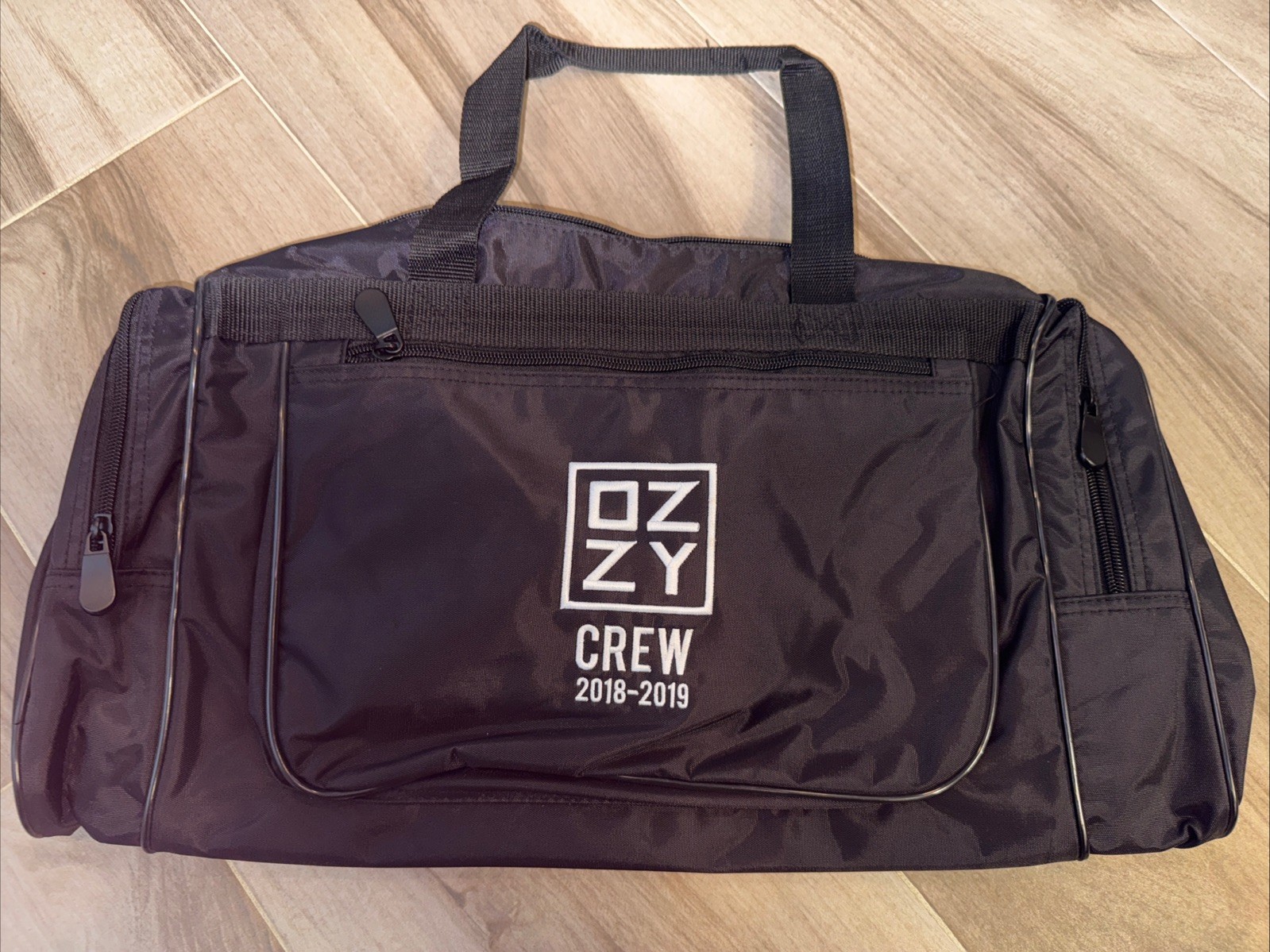 OZZY OSBOURNE NO MORE TOURS 2 2018-2019 CREW DUFFEL BAG RARE NEW