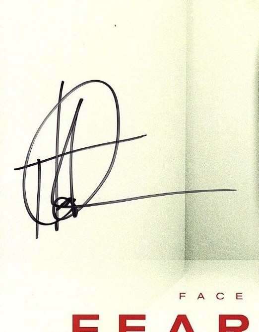 Robert Englund, Corey Taylor, Dourif, Dekker Signed FEAR CLINIC 12×15 Poster JSA