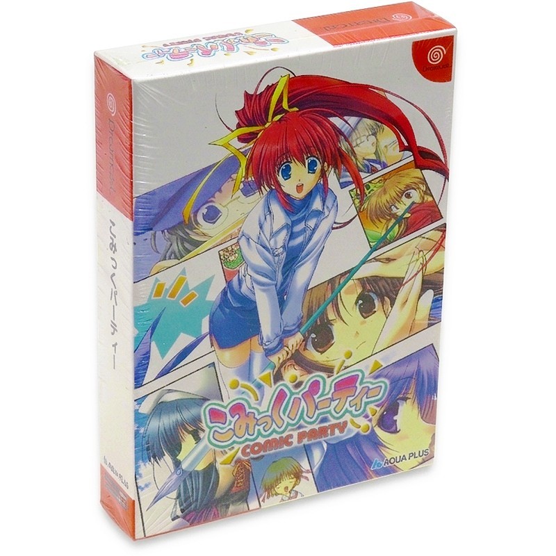 COMIC PARTY Limited Edition SEGA Dreamcast Japan Import DC NTSC-J Factory Sealed
