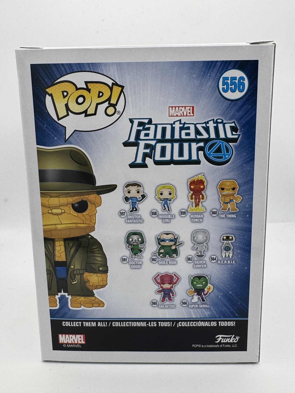 Michael Chiklis “Fantastic Four” AUTOGRAPH Signed ‘The Thing’ 556 Funko Pop ACOA