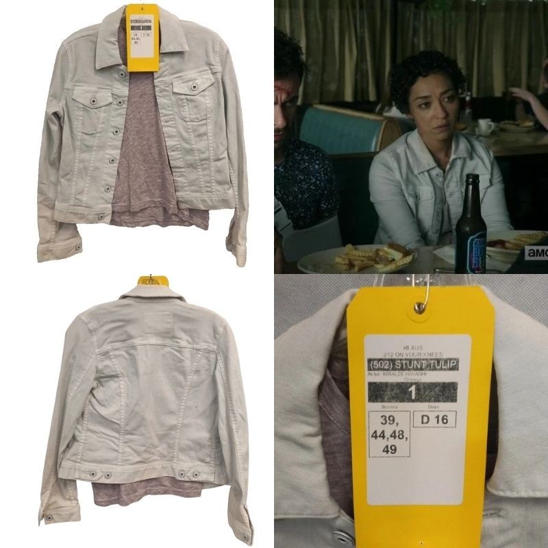 Preacher TV Show Wardrobe Production Used Tulip Stunt Dbl Jacket Shirt Asset Tag