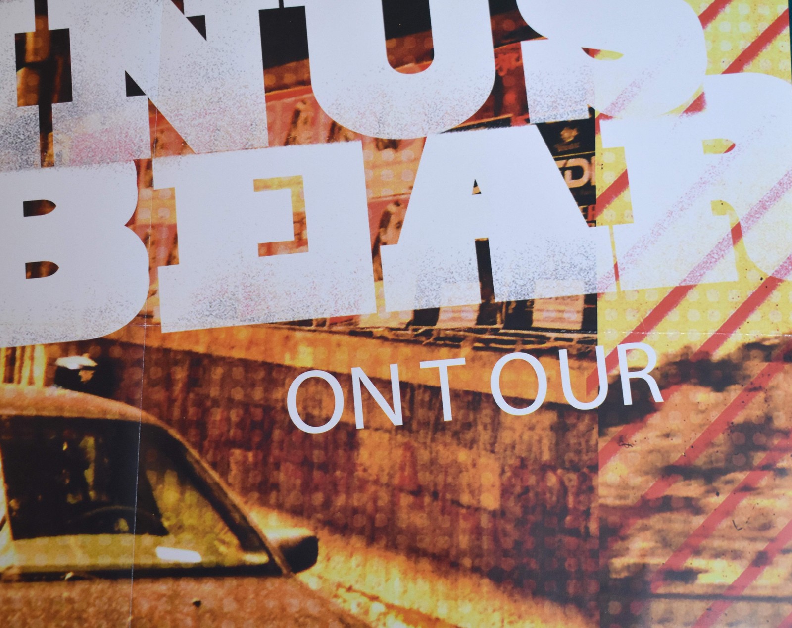 Minus The Bear Tour Poster, ‘Menos El Oso’ Album, Suicide Squeeze Records