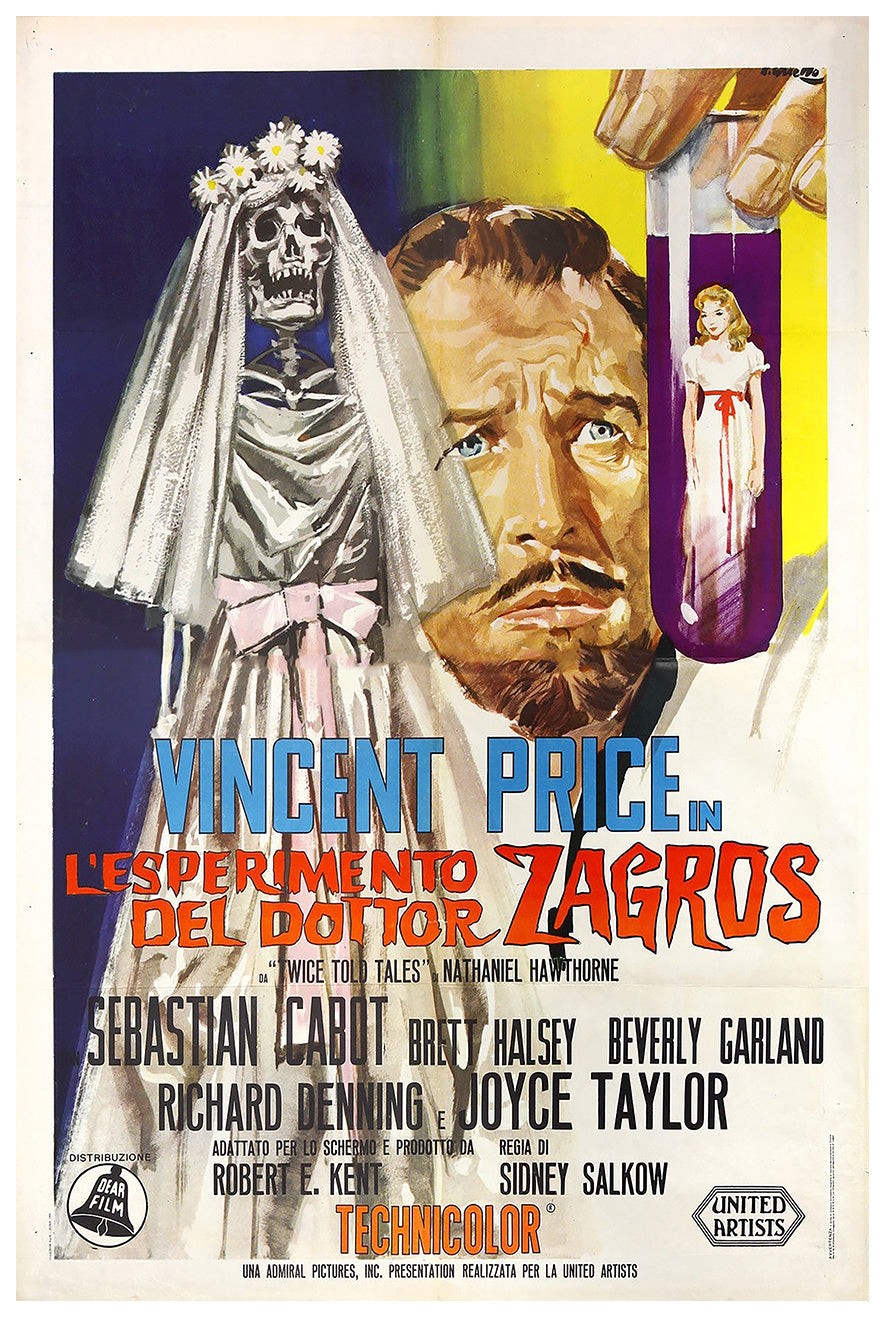 Twice-Told Tales 1963 – Italy – v1 – Classic Movie Poster ebay