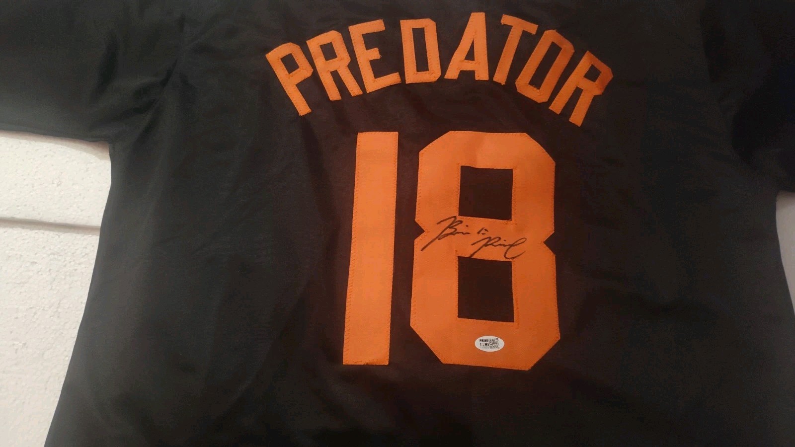 BRIAN A PRINCE THE PREDATOR SIGNED 8X10 Auto PHOTO Witnessed COA Autographed