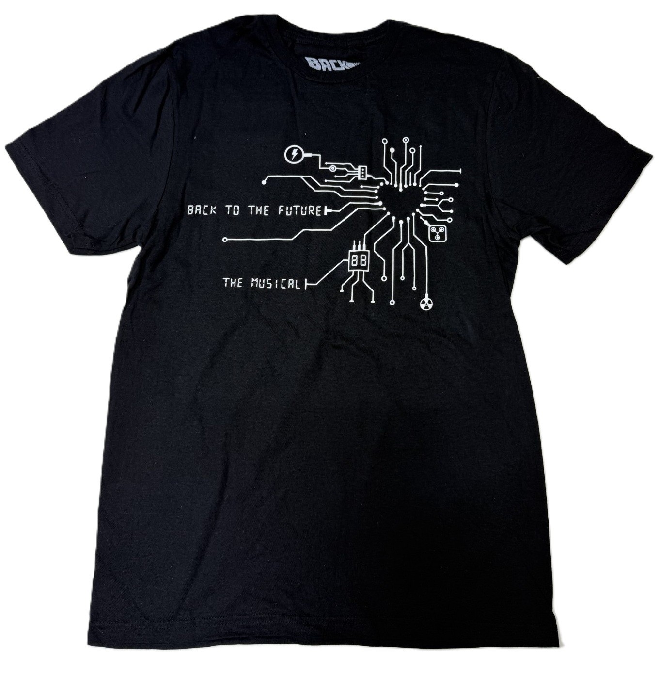 BACK TO THE FUTURE The Musical BROADWAY +Unisex CIRCUIT TEE T-SHIRT+NEW