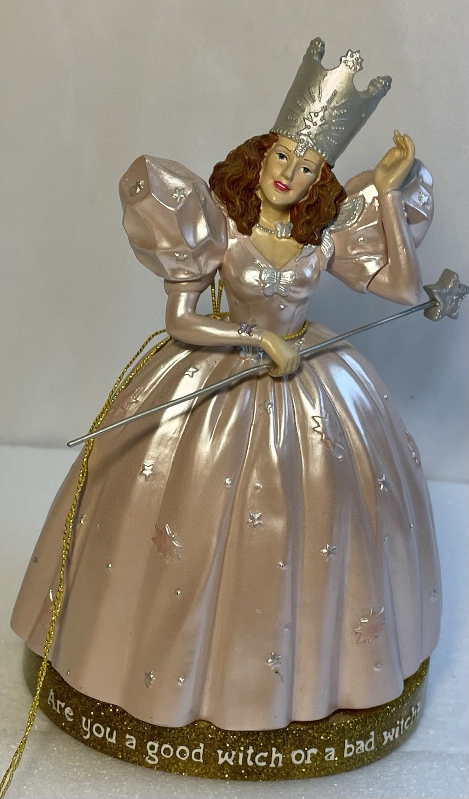 Vintage Glinda The good witch figurine Turner Entertainment, With Tag, Wiz of Oz