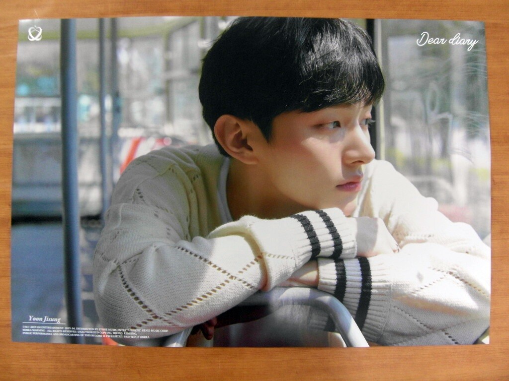 YOON JISUNG – Dear Diary [OFFICIAL] POSTER *NEW* K-POP