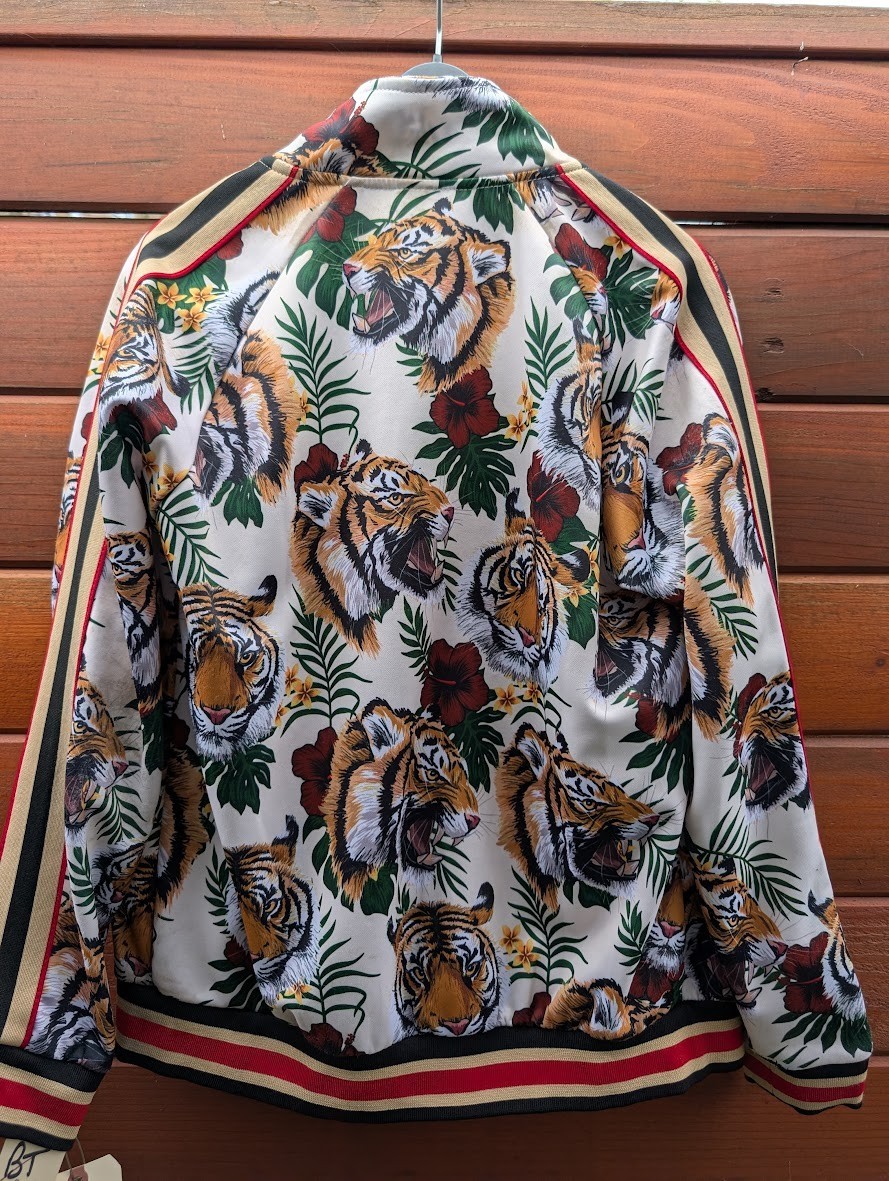 Bullet Train (2022) Screen-Worn Tiger Print Track Jacket – Sony Pictures #1224