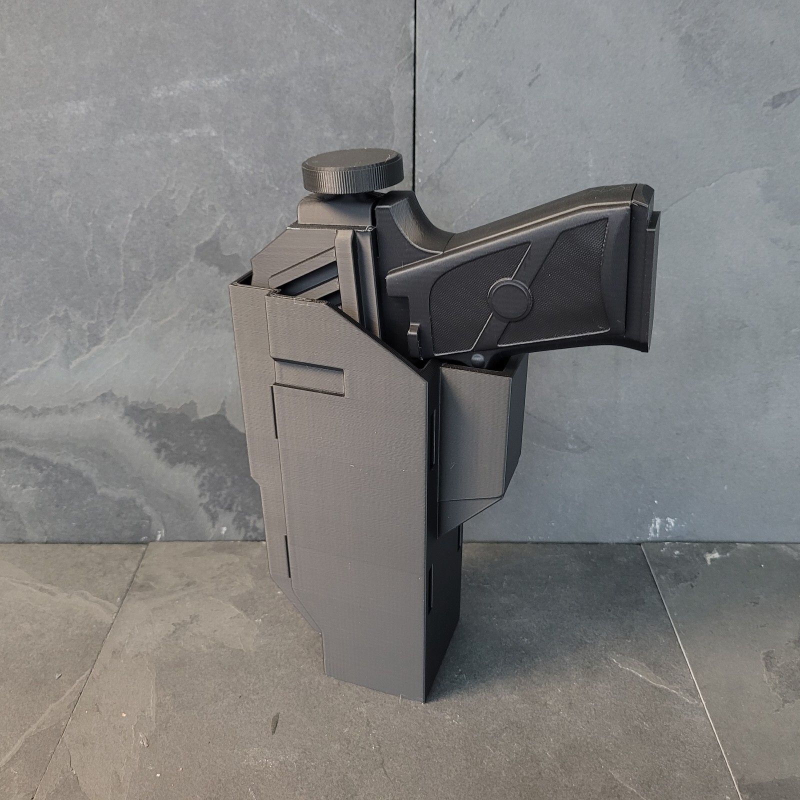 DC-17 Blaster with Holster | Moving Trigger | Physical DIY Parts Kit