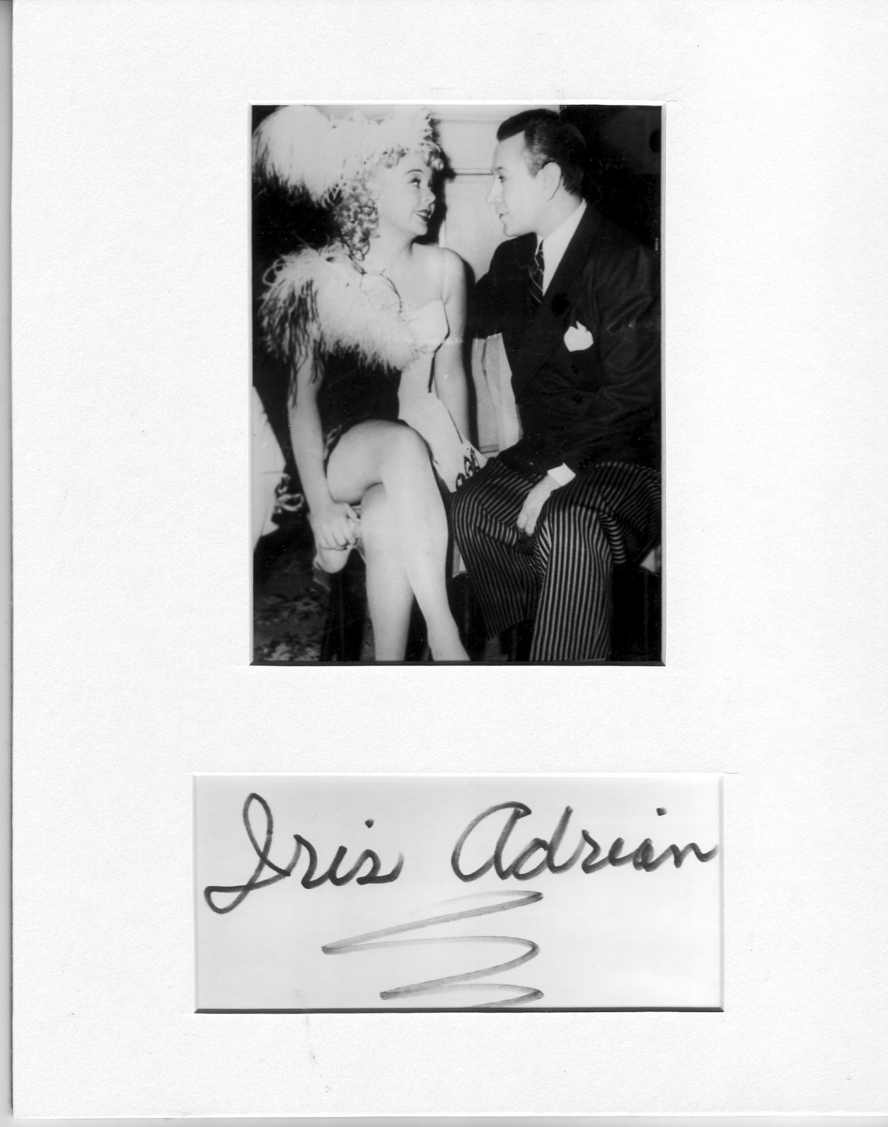 Hollywood Actress signed Cards and Photos COA