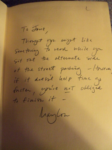 Mary Lou Mellace Signed “Courting Triumph” book