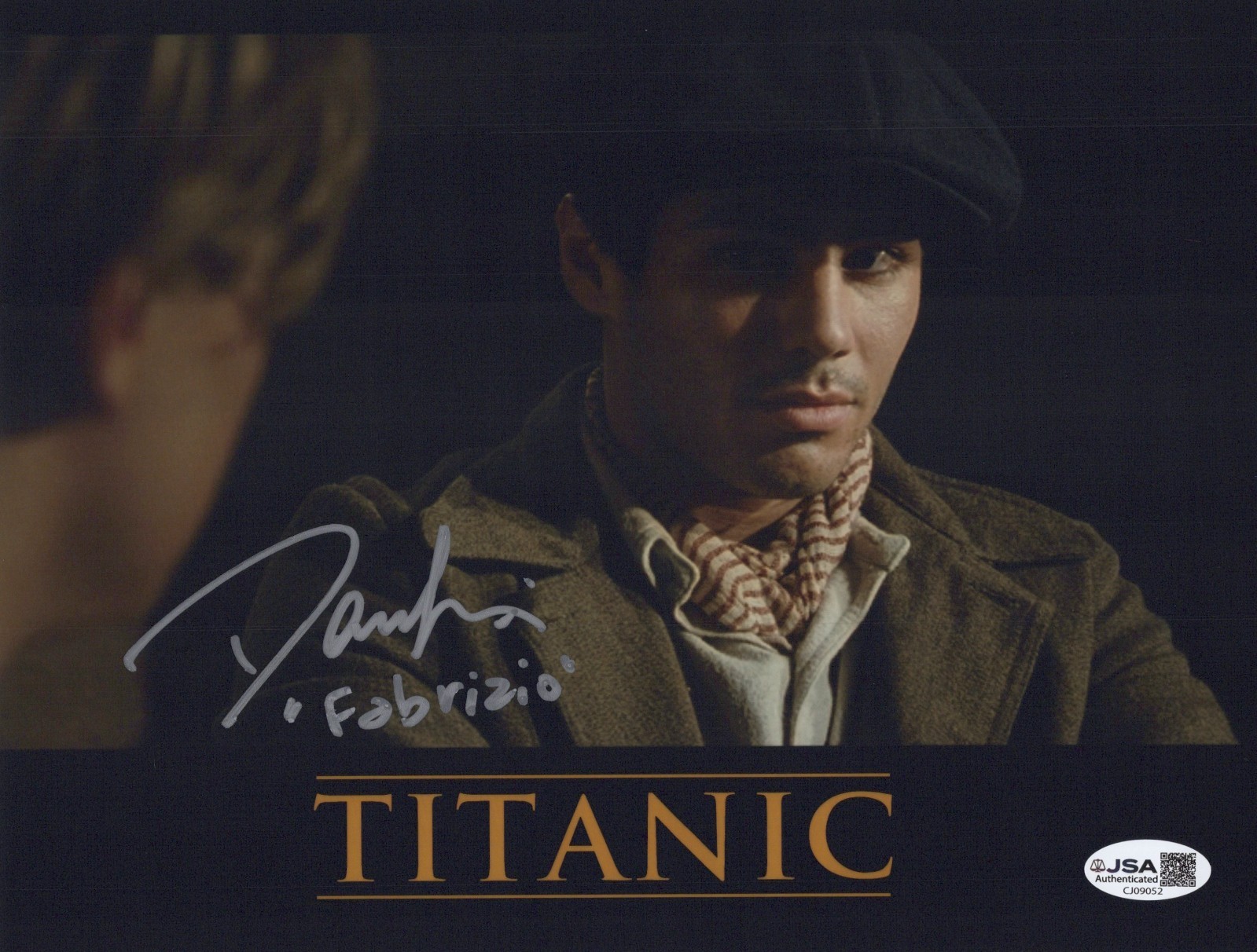 DANNY NUCCI Signed TITANIC 8×10 Photo FABRIZIO DE ROSSI Autograph JSA COA CERT