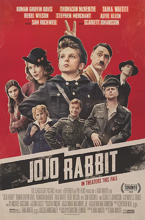 Jojo Rabbit *Original Movie Poster Double-Sided 27″x40″ , Rolled, Good Condition