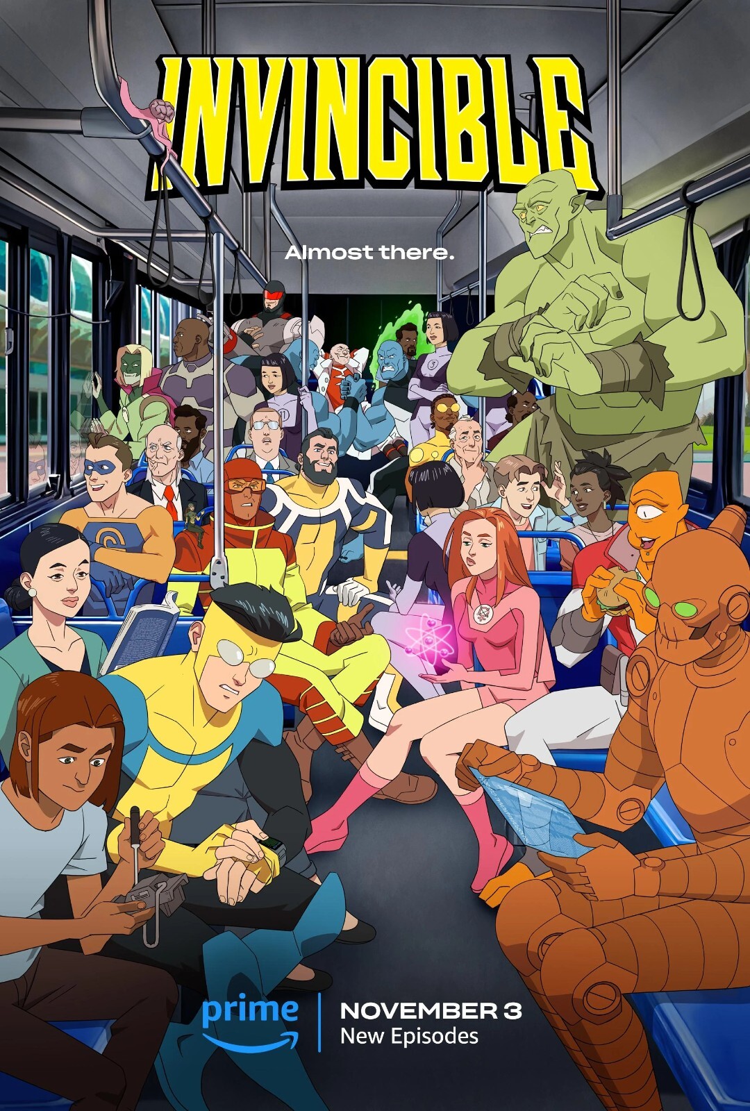 Invincible (b) – 11 x 17 inches