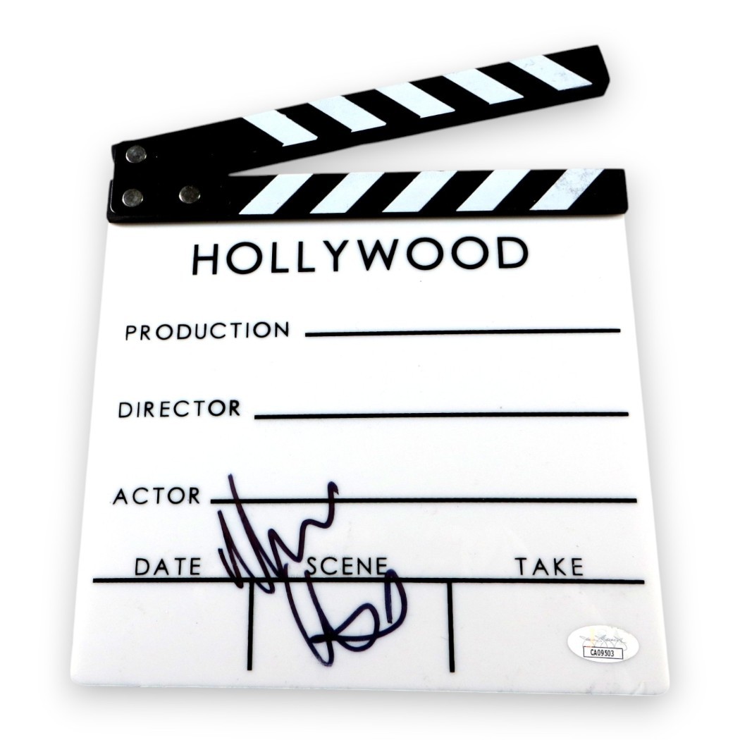 Nicholas Hoult Signed Autographed Movie Clapper Warm Bodies X-Men JSA CA09503
