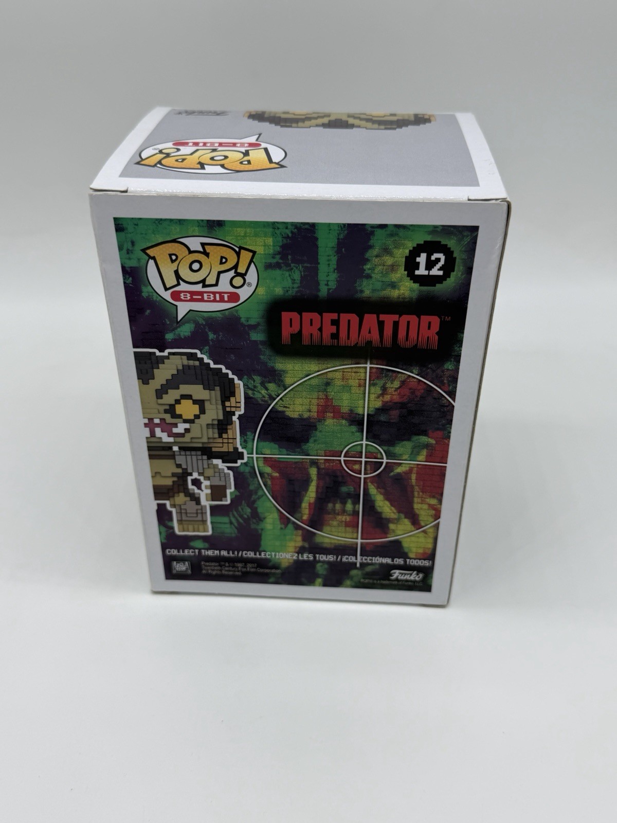 PETER CULLEN SIGNED ‘PREDATOR’ 8-BIT FUNKO POP GAMESTOP EXCL. JSA COA