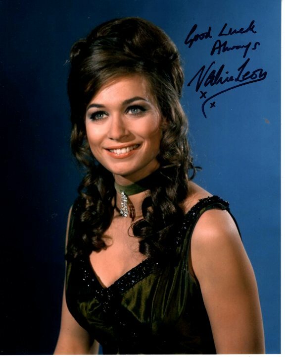 VALERIE LEON Signed Autographed JAMES BOND 007 GIRL Photo