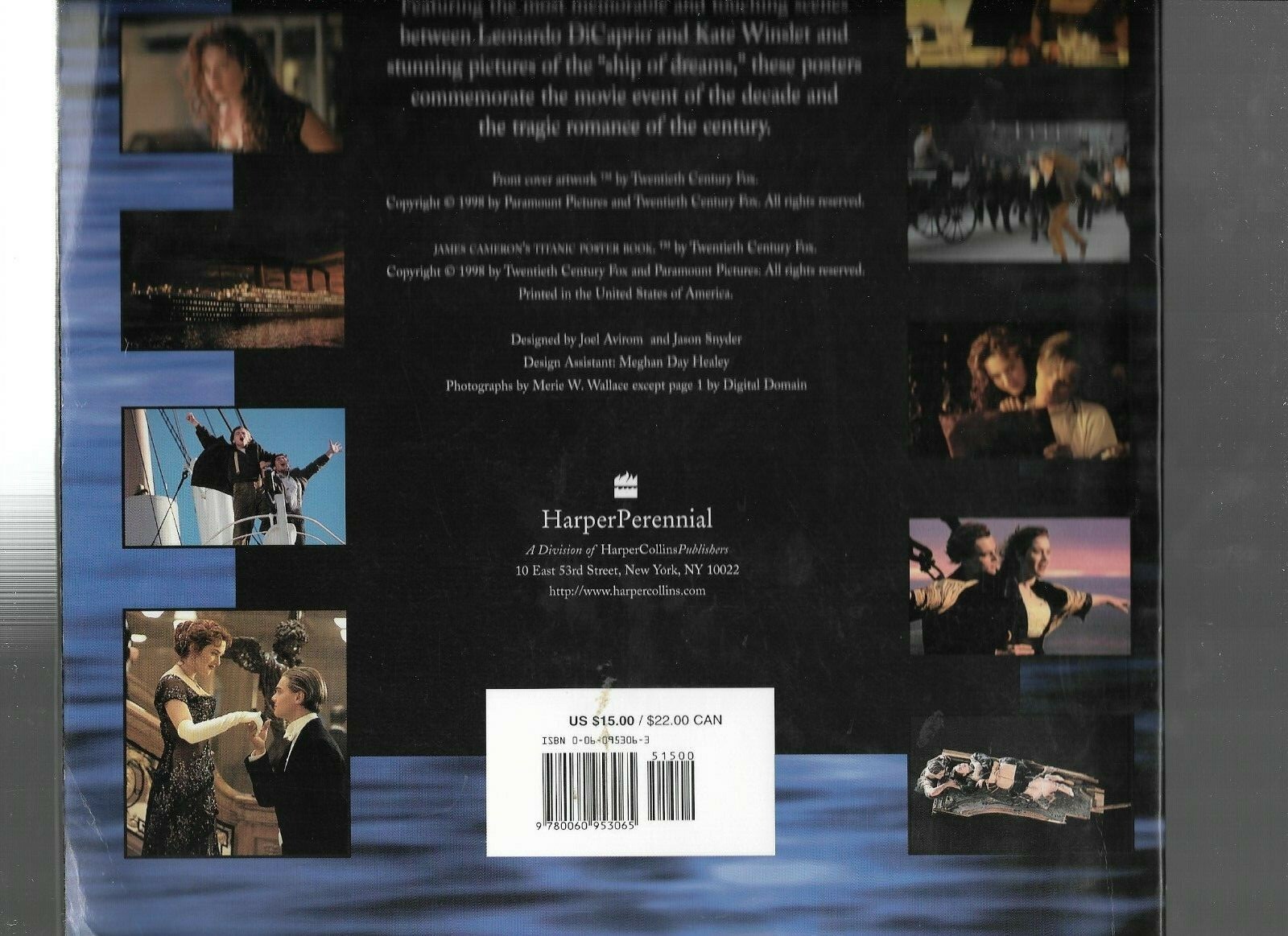 James Cameron’s Titanic Poster Book