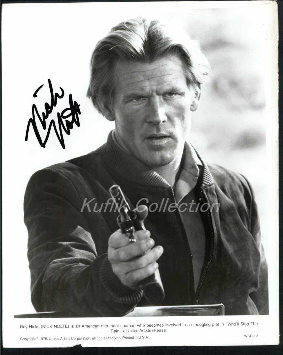 Nick Nolte – Signed Autograph Movie Still – Who’ll stop the Rain
