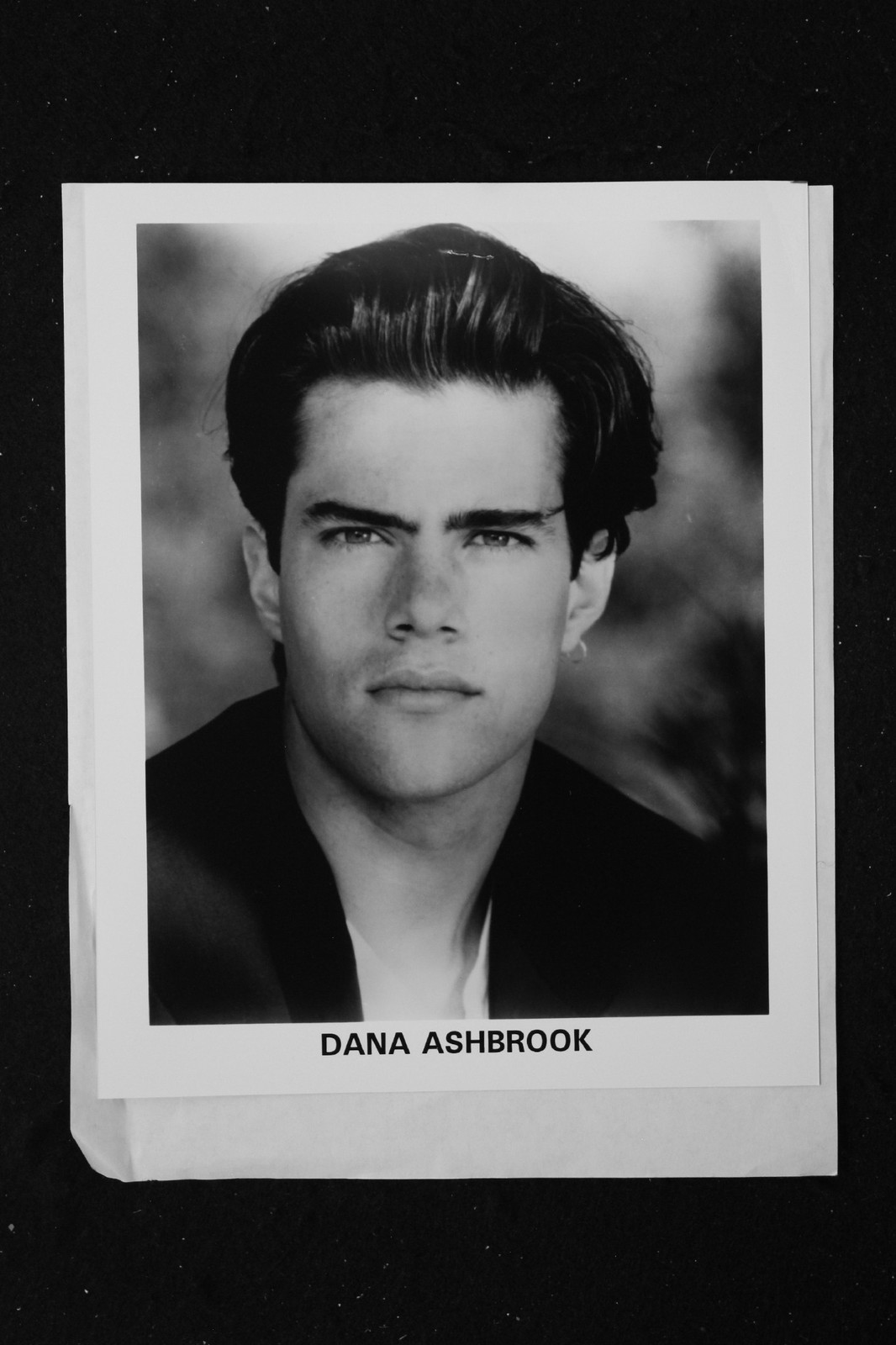 Dana Ashbrook – Signed Autograph Index Card & Photo Set – Twin Peaks